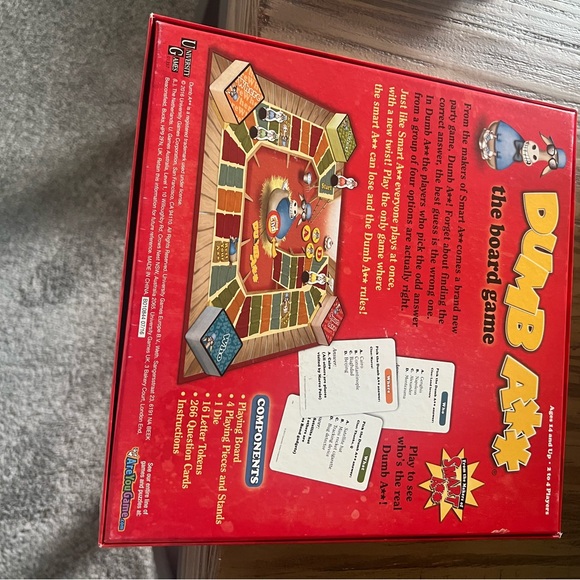 Dumb A** Board Game - Red - Picture 2 of 2